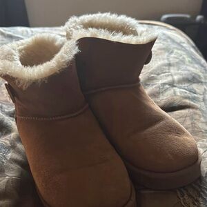 UGG Tan Sheepskin Boots